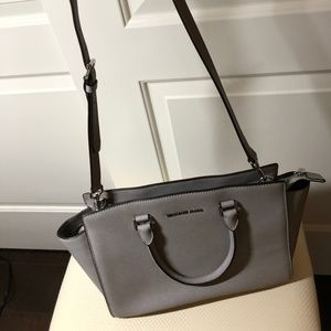 Michael Kors Selma Saffiano Leather Large Satchel